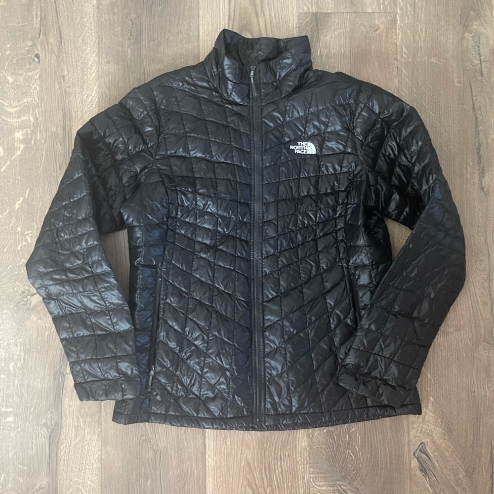 The North Face black puffer